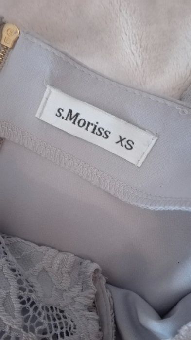 Śliczna długa sukienka s.Moriss XS
