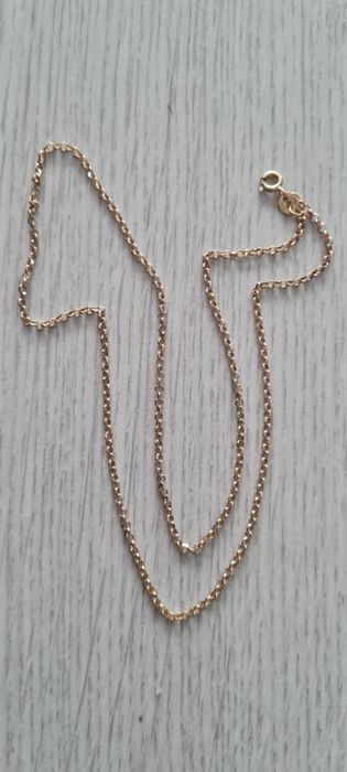 Złoty łańcuszek 48 cm 2.13 g próba 585