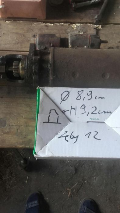 Rozrusznik Case kombajn po regeneracji seria 14.. i 16.. 12 zebow