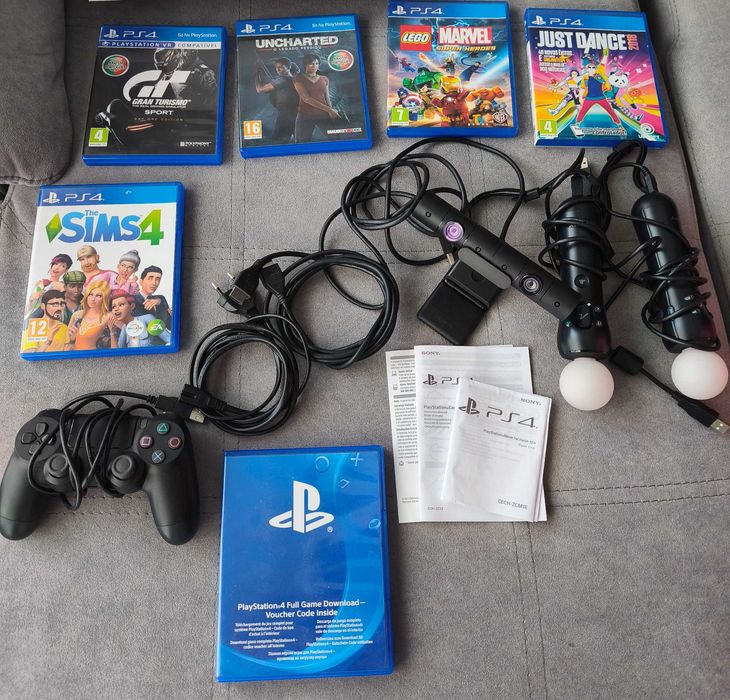 PS4 500Gb com extras