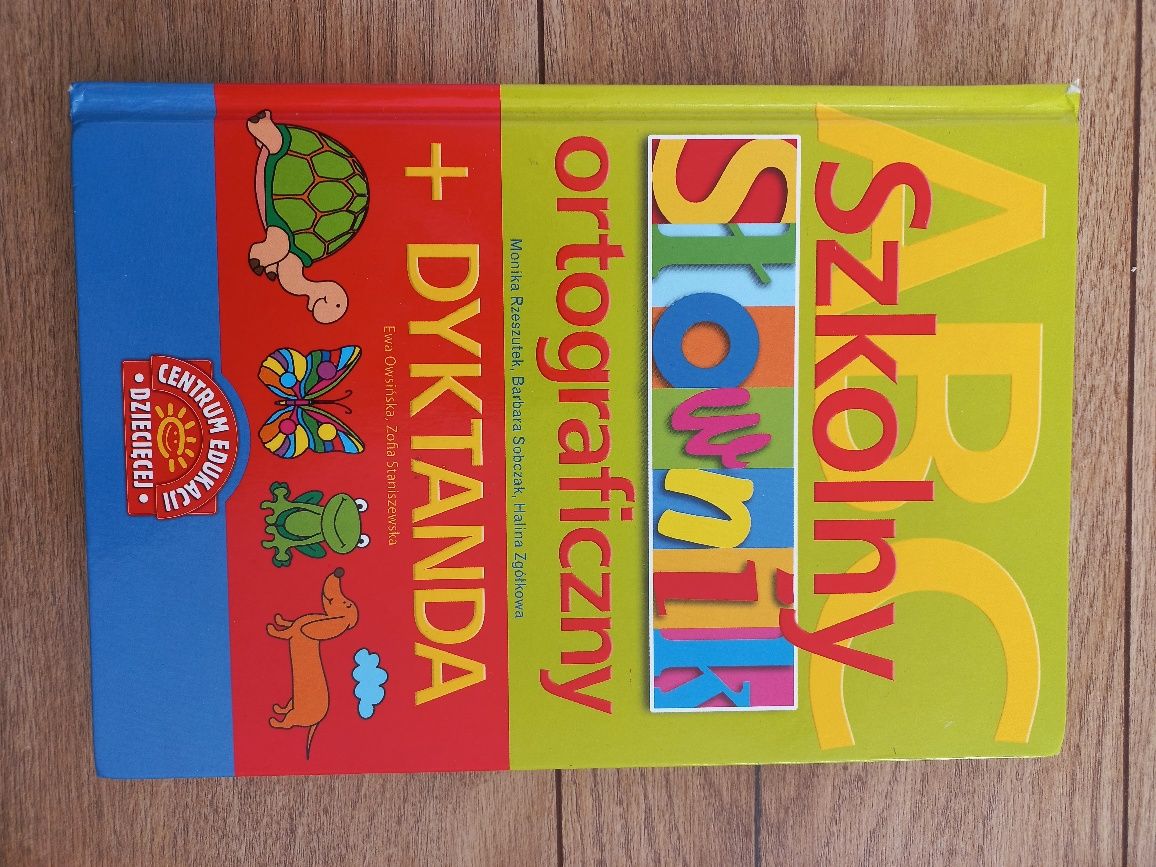 Szkolny słownik ortograficzny+ dyktanda (Rzeszutek, Sobczak, Zgółkowa)