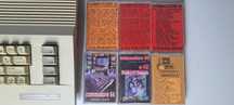 Zestaw kaset z grami i programami do Commodore 64