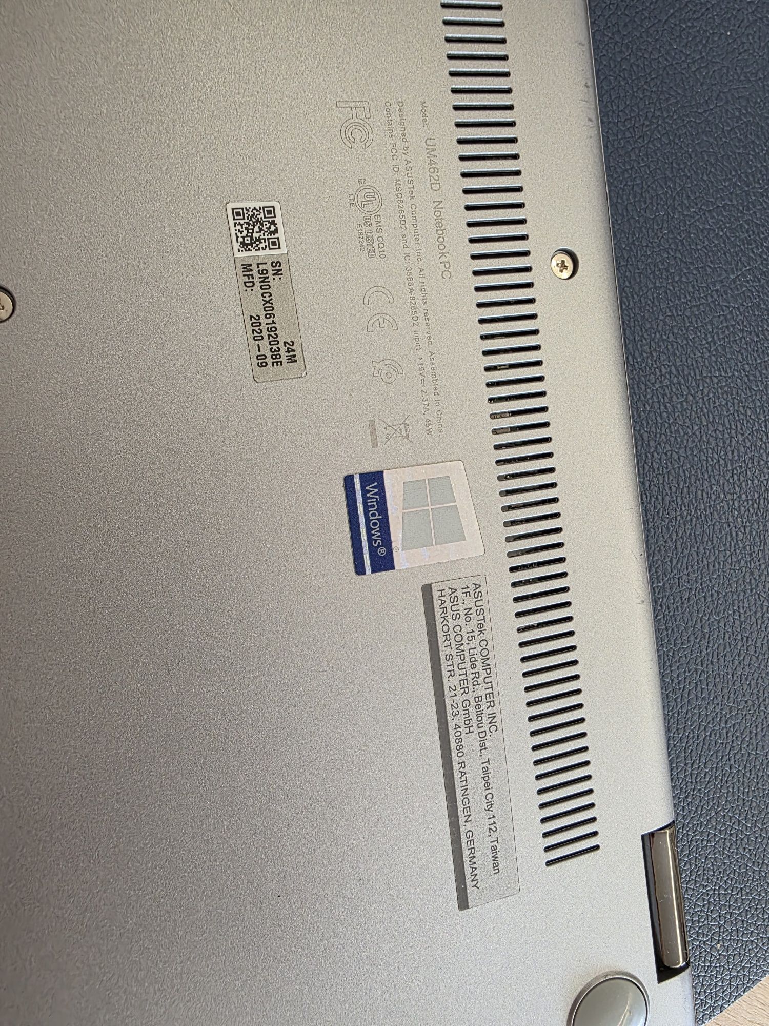 Laptop dotykowy ASUS ZenBook Flip 14 UM462DA R7-3700U/16GB/512/W10 Gre