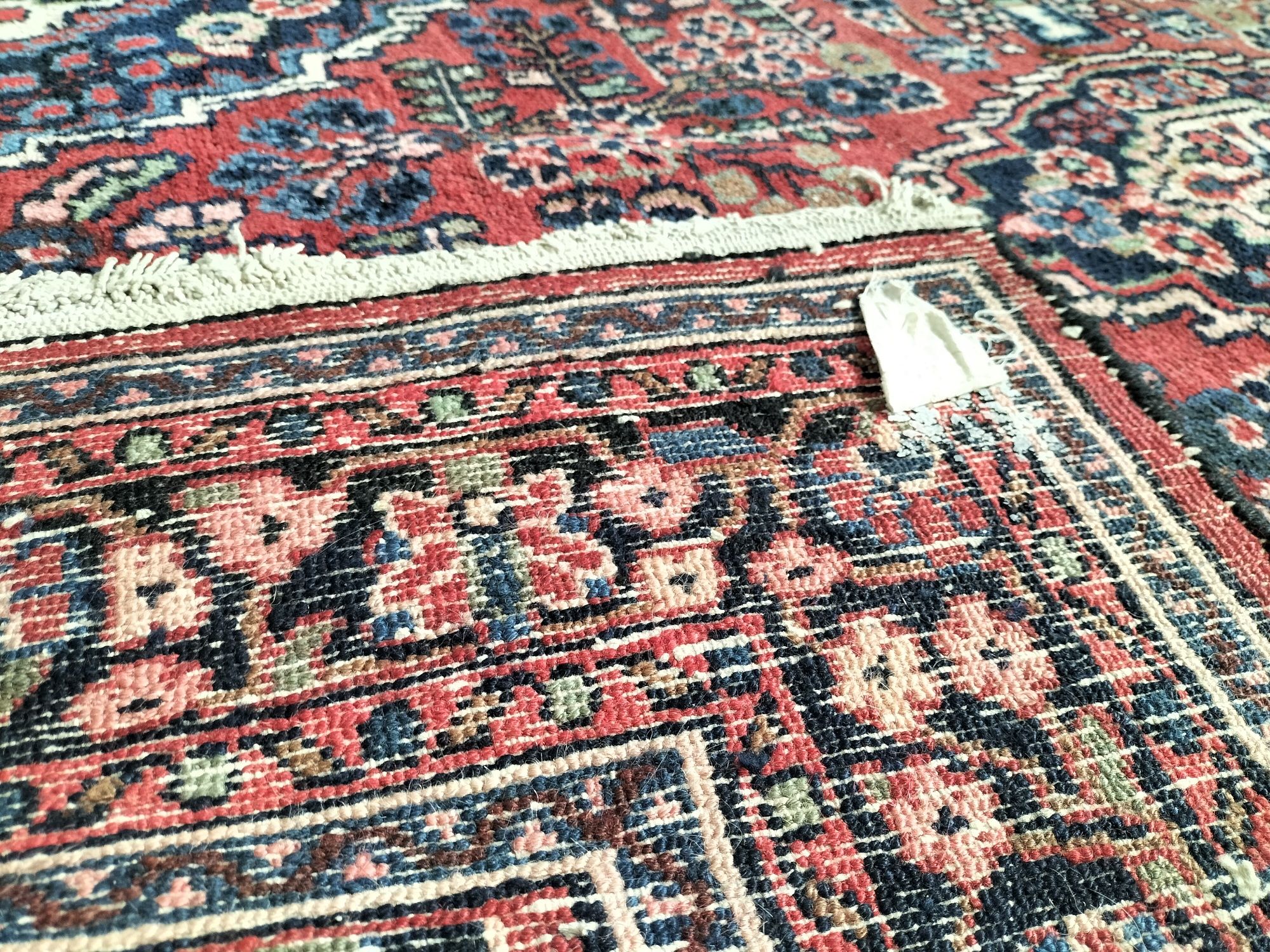 Przepiękny antyczny Irański wełniany dywan Hamadan 130x200cm nr 1204