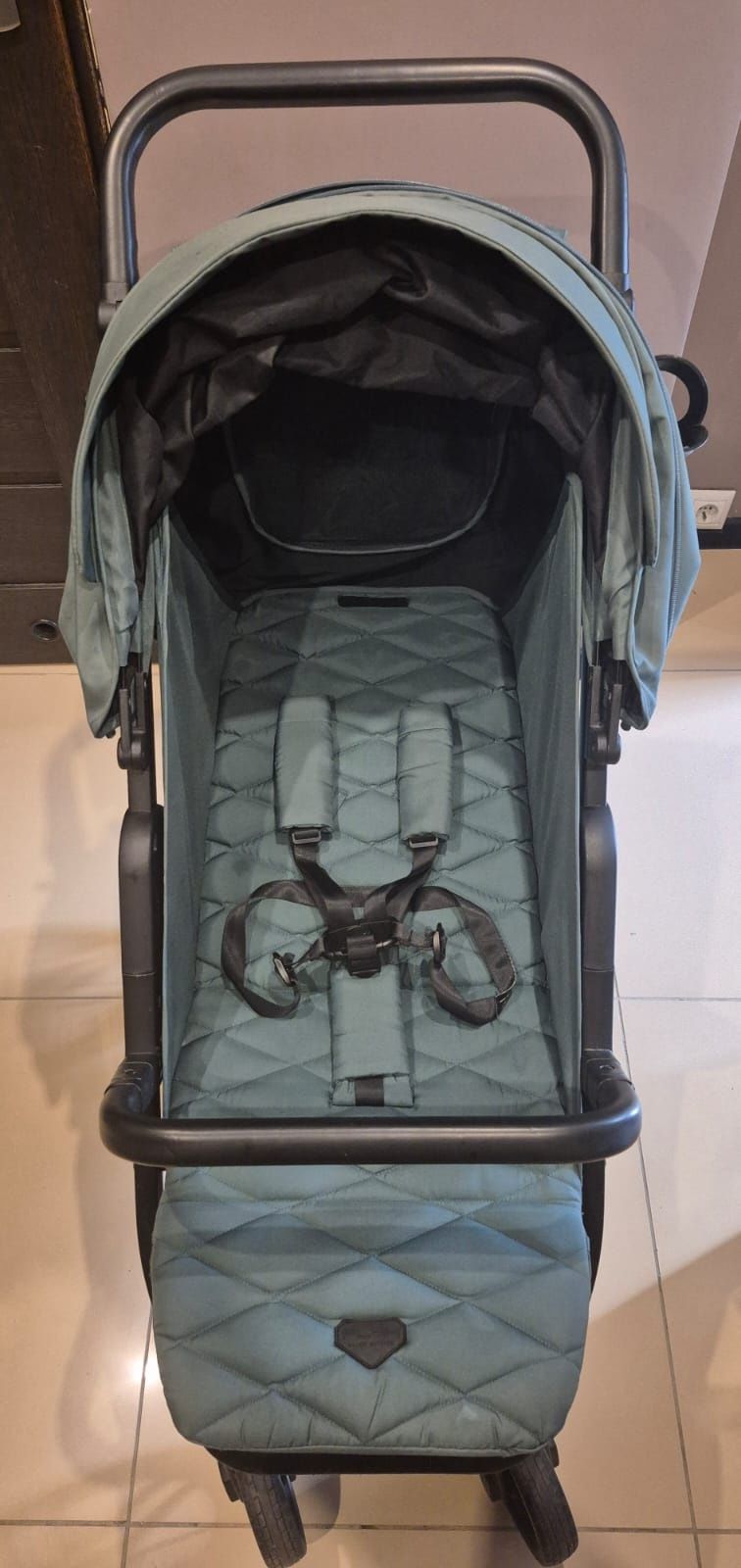 Wózek spacerowy eurocart flex black edition