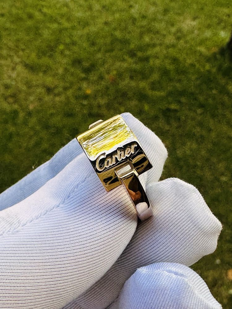 Золотое кольцо бренда картиер