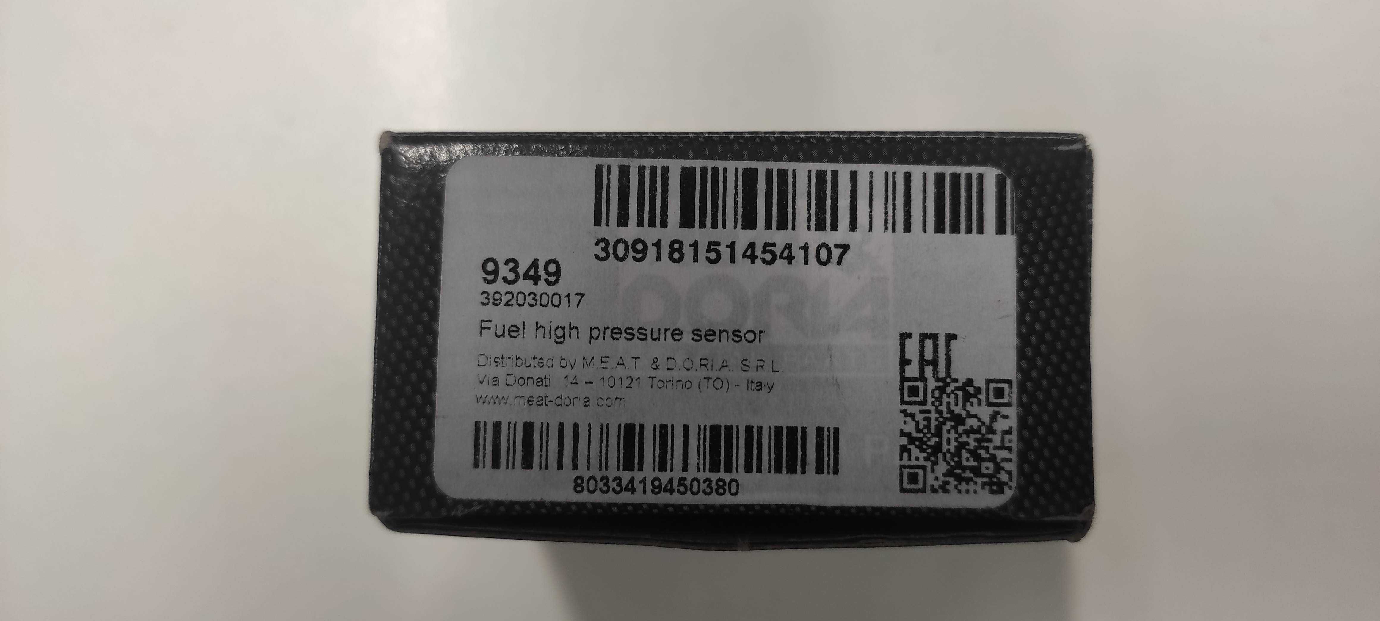 Sensor Pressão Combustível Meat & Doria 9349 - Novo