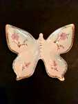 BORBOLETA ÍBIS - anos 70 - pintada à mão - 15 x 12 cm/s