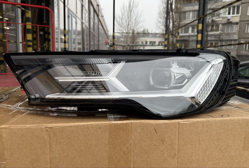 Фары фара  фари стопы стоп audi q7 4m full led rest restyling 2019+