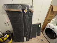 Ścianka przegtroda panel akustyczny IKEA EILIF 5 szt 160x48 80x48
