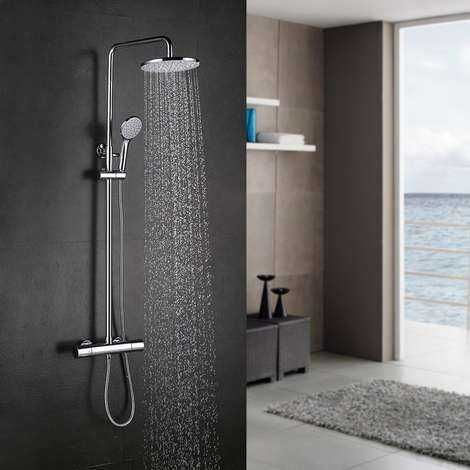 Душовий Комплект з Термостатом Kinse/Змішувач ванної кімнати/Тропічний