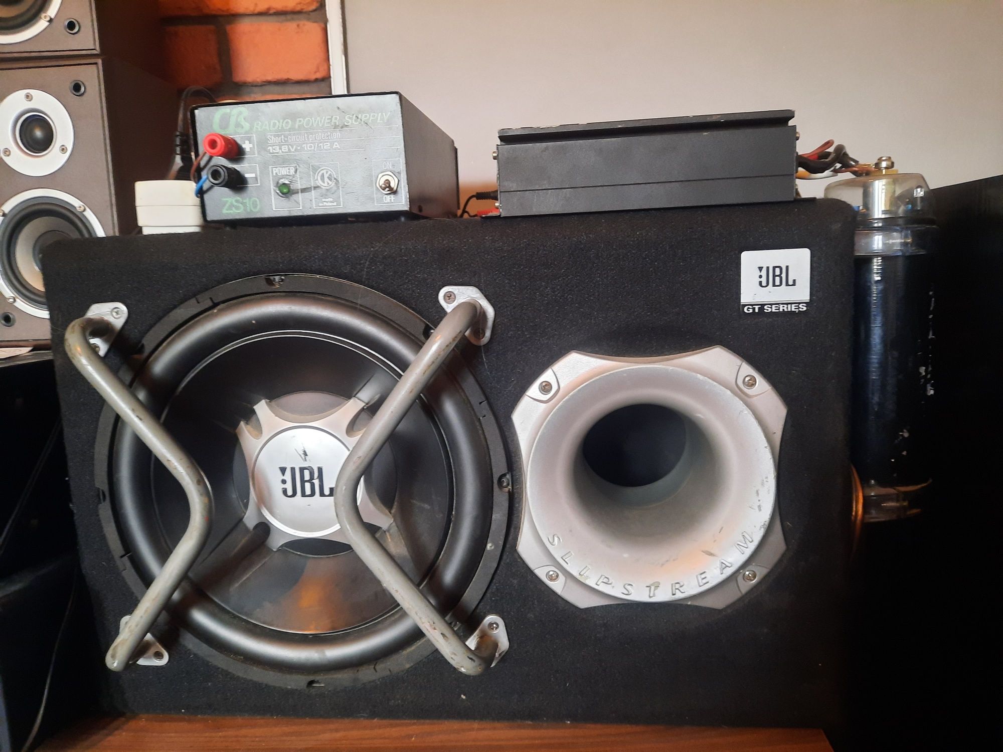 Głośniki+wzmacniacz+tuba