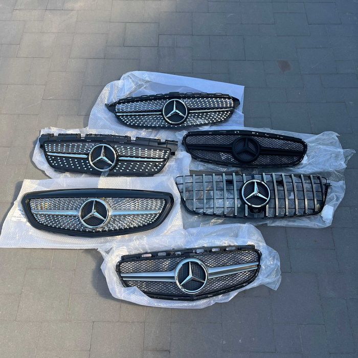 Решетка решітка мерседес mercedes GLA GLB GLC GLE GLS CL ML G CLA CLS