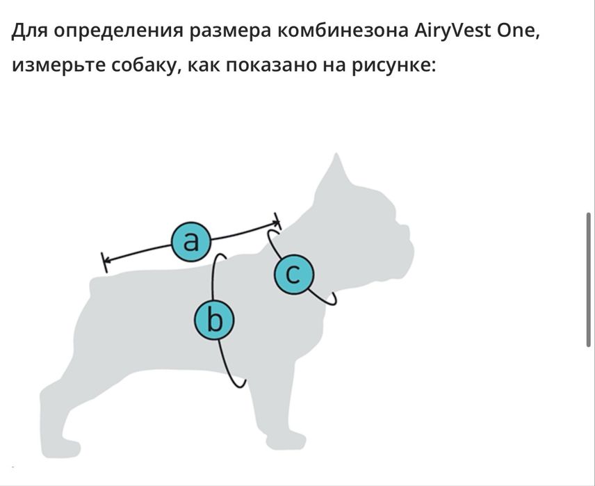 Куртка для собаки AiryVest