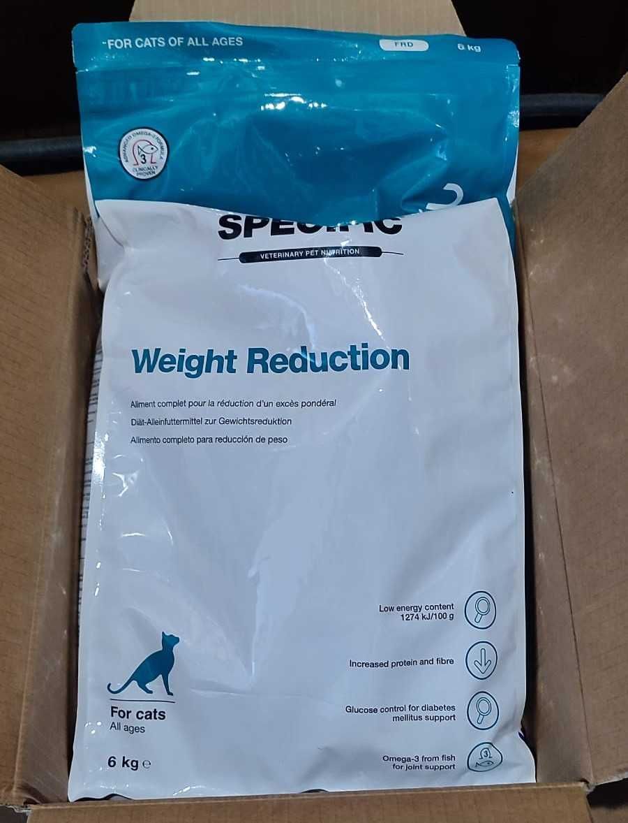 Specific Vet Weight Reduction FRD Cat 6Kg - Ração Seca