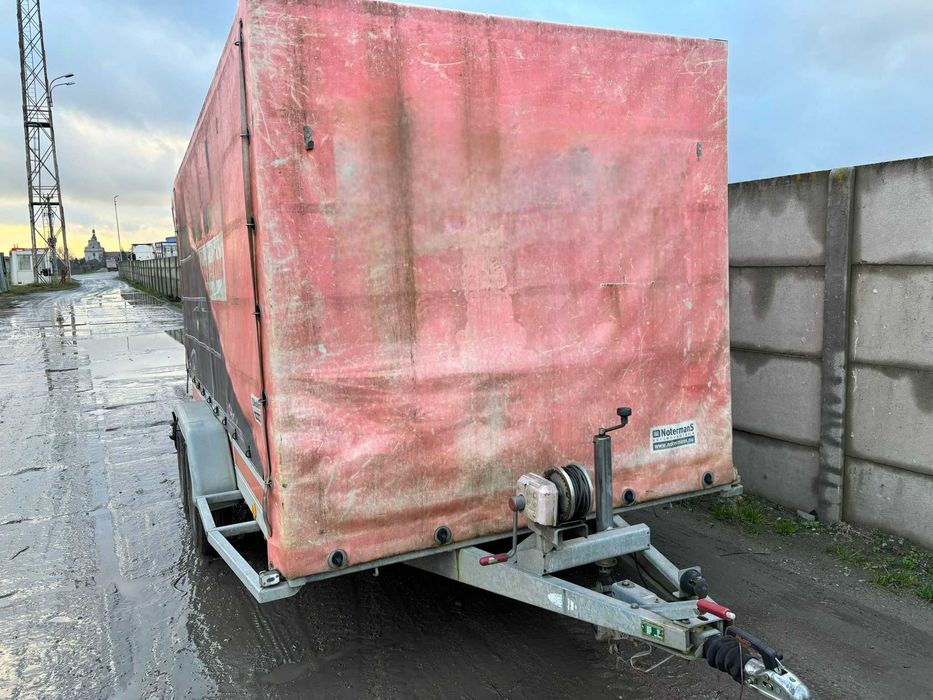 Mocna Przyczepka samochodowa ATEC A20  2500 DCM z plandeką