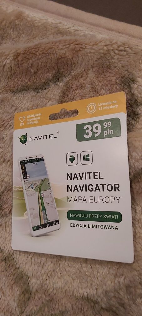 Mapa europy Navitel Navigator