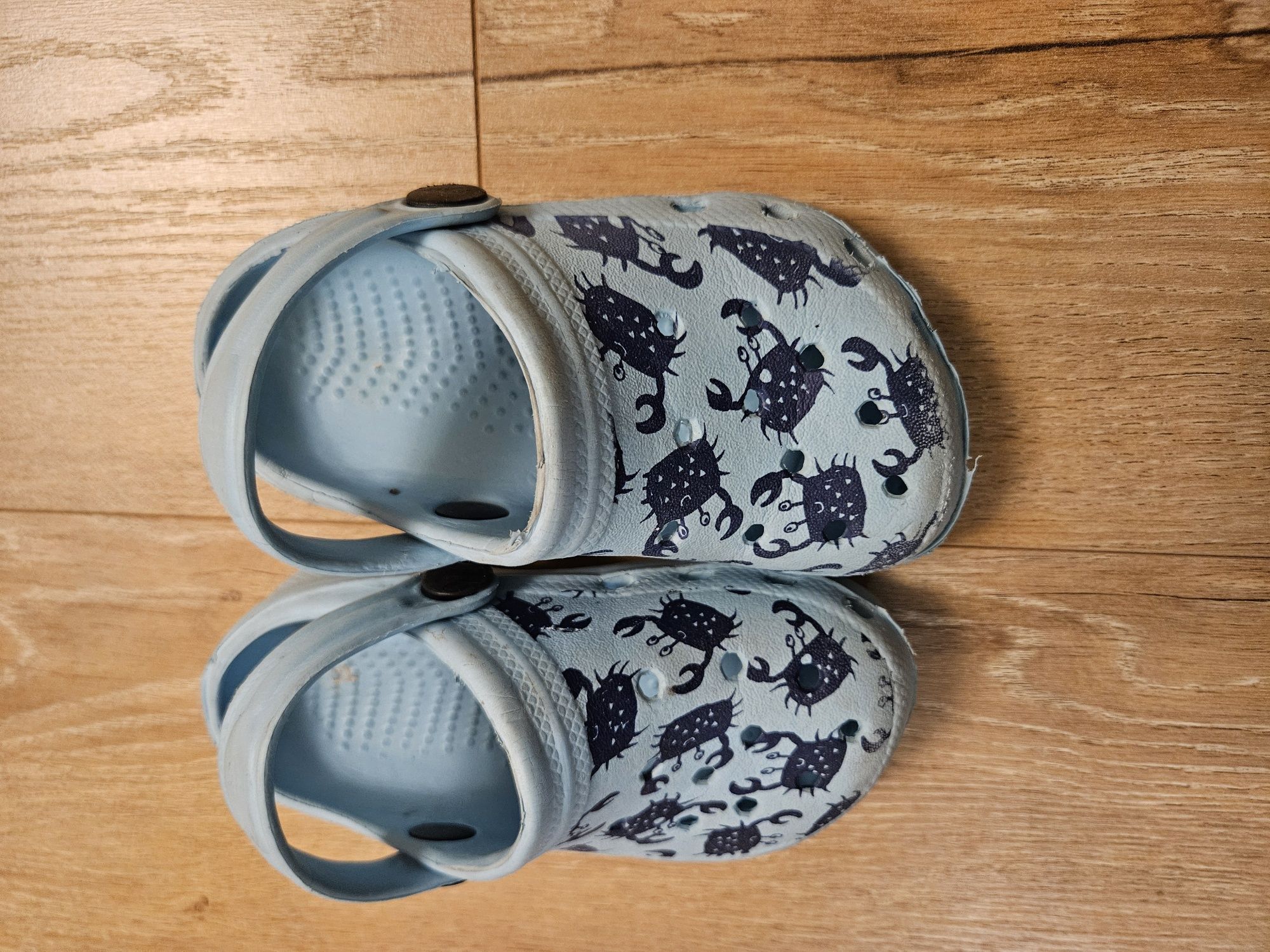 Klapki, a'la crocsy z Pepco, kraby rozmiar 24