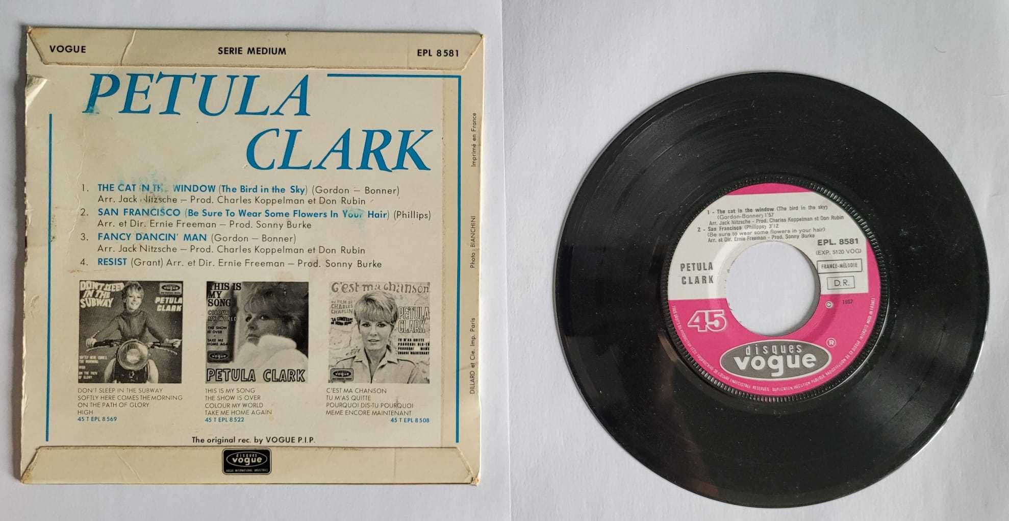 Vinil Petula Clark, 4 músicas