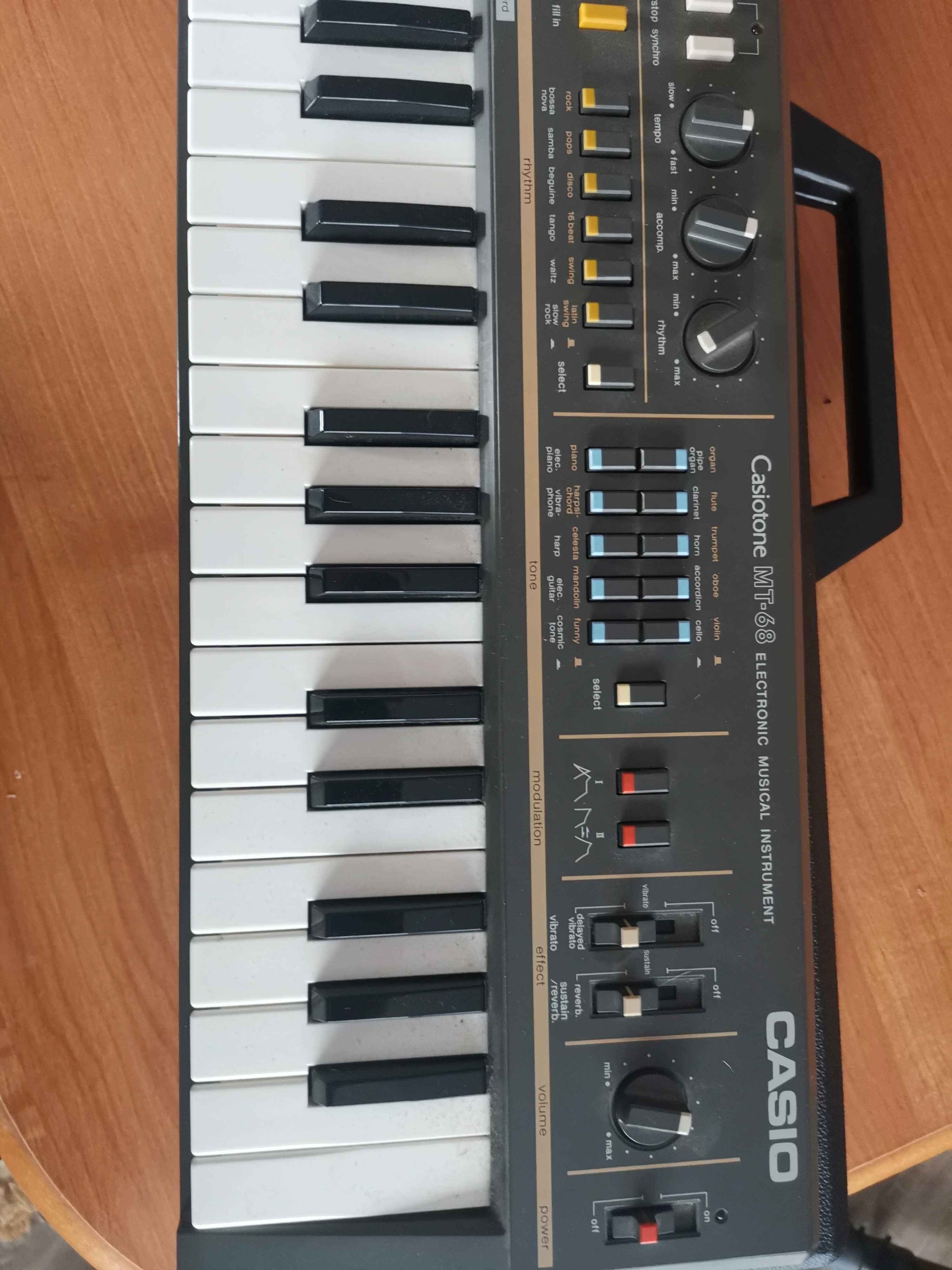 Casio Mt 68 syntezator keyboard vintage