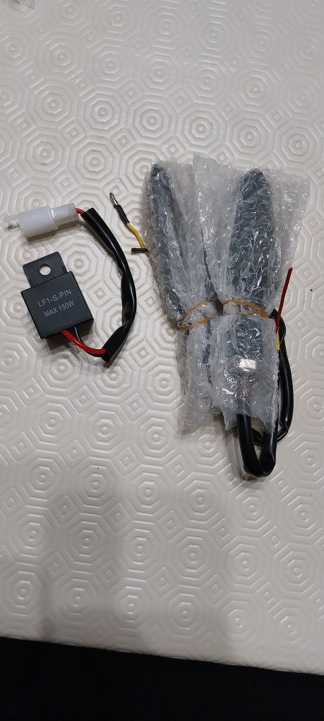 Piscas led para motociclo
