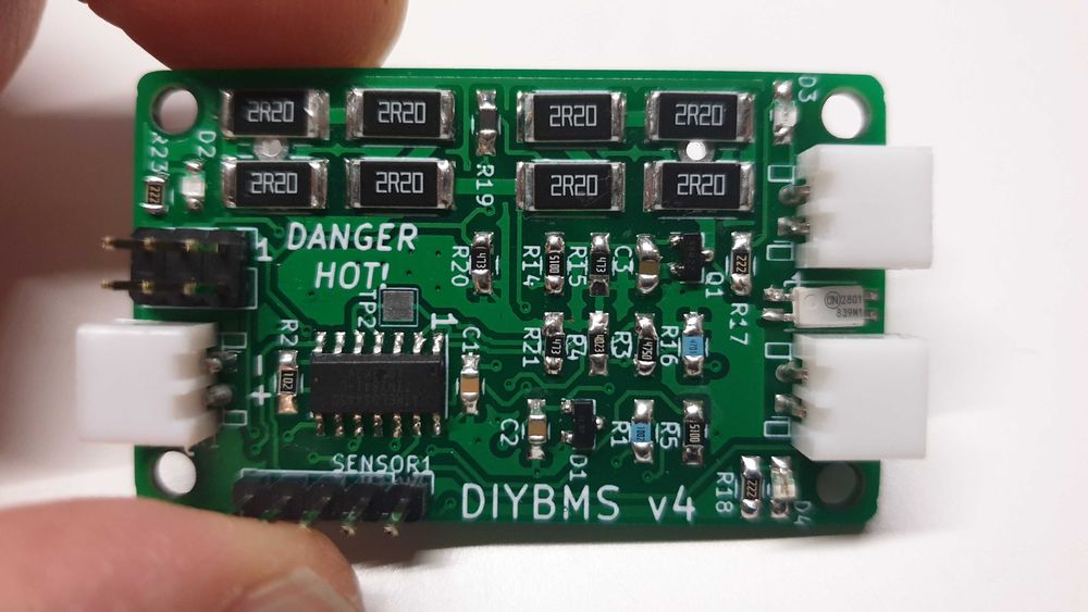 Controlador e modulos diyBMS v4 1s 32s li-ion lipo nmc ina229 shunt