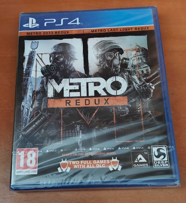 Metro Redux PS4 (2033 + Last Light) Novo / Selado