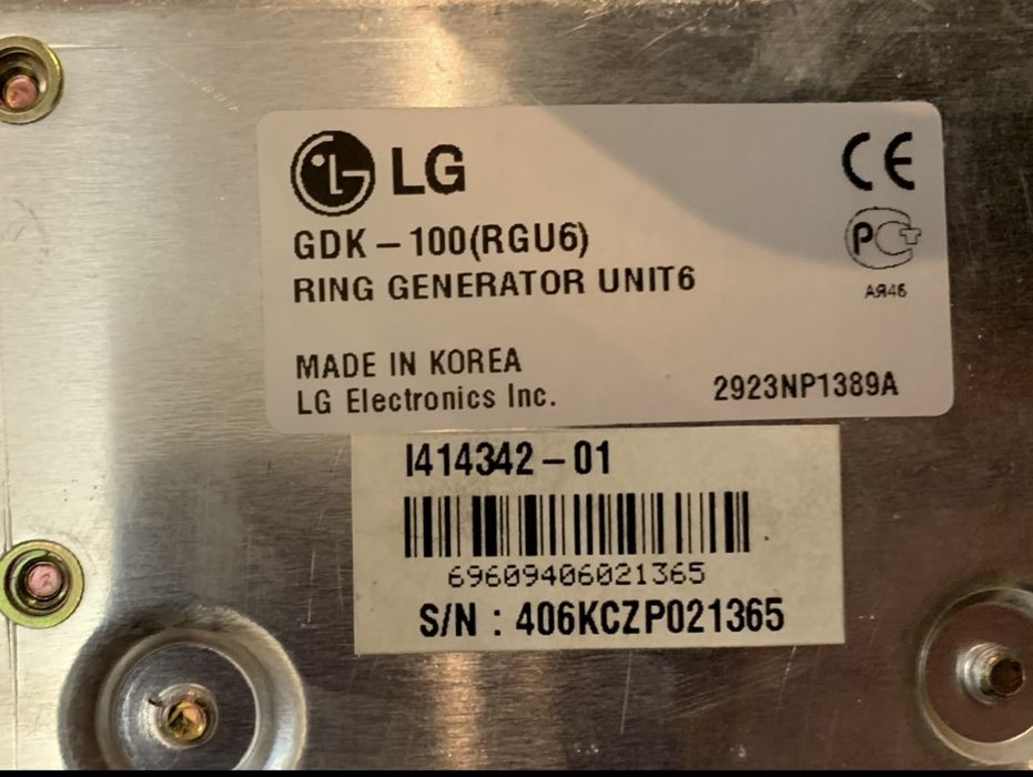 Генератор звонка LG LDK 300 GDK 100 платы АТС