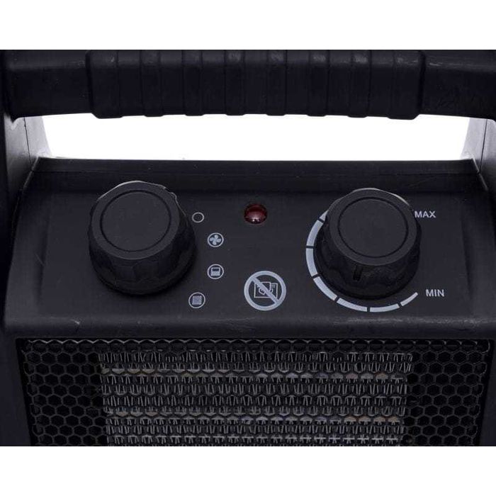 KRAFT&DELE Nagrzewnica Elektryczna 3,5kw Dmuchawa Z Regulacją KD11741