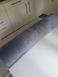 poduszka wałek relaksacyjna dla ciężarnej dł.60 śr.15 welur gąbka hand