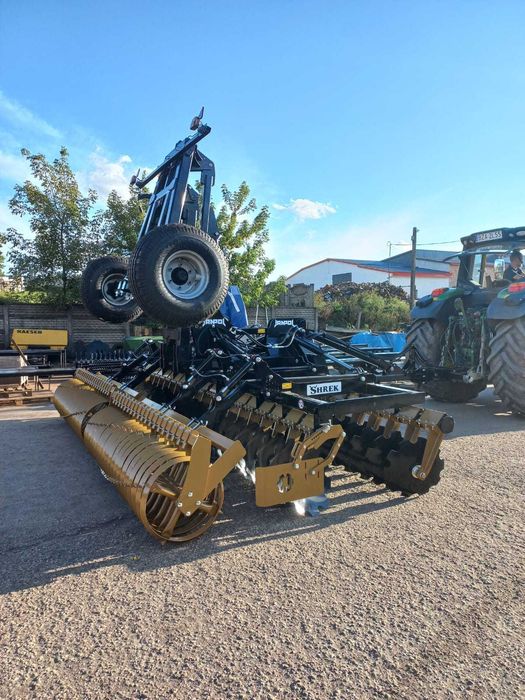 Brona talerzowa hydrauliczna JANPOL SHREK 4m 560 talerz daszek 600