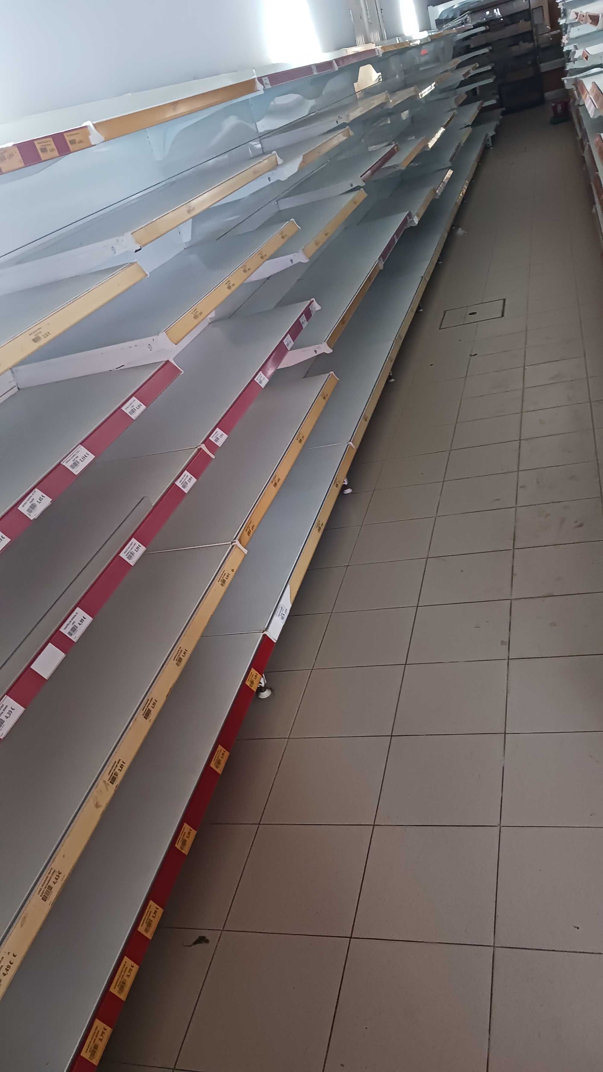Estantes para lojas ou supermercado