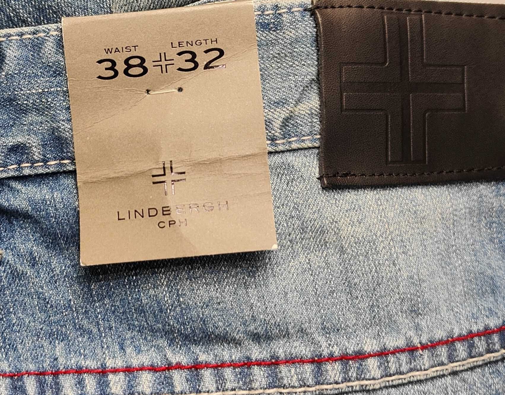 Wr) LINDBERGH męskie spodnie jeansowe Roz.38/32