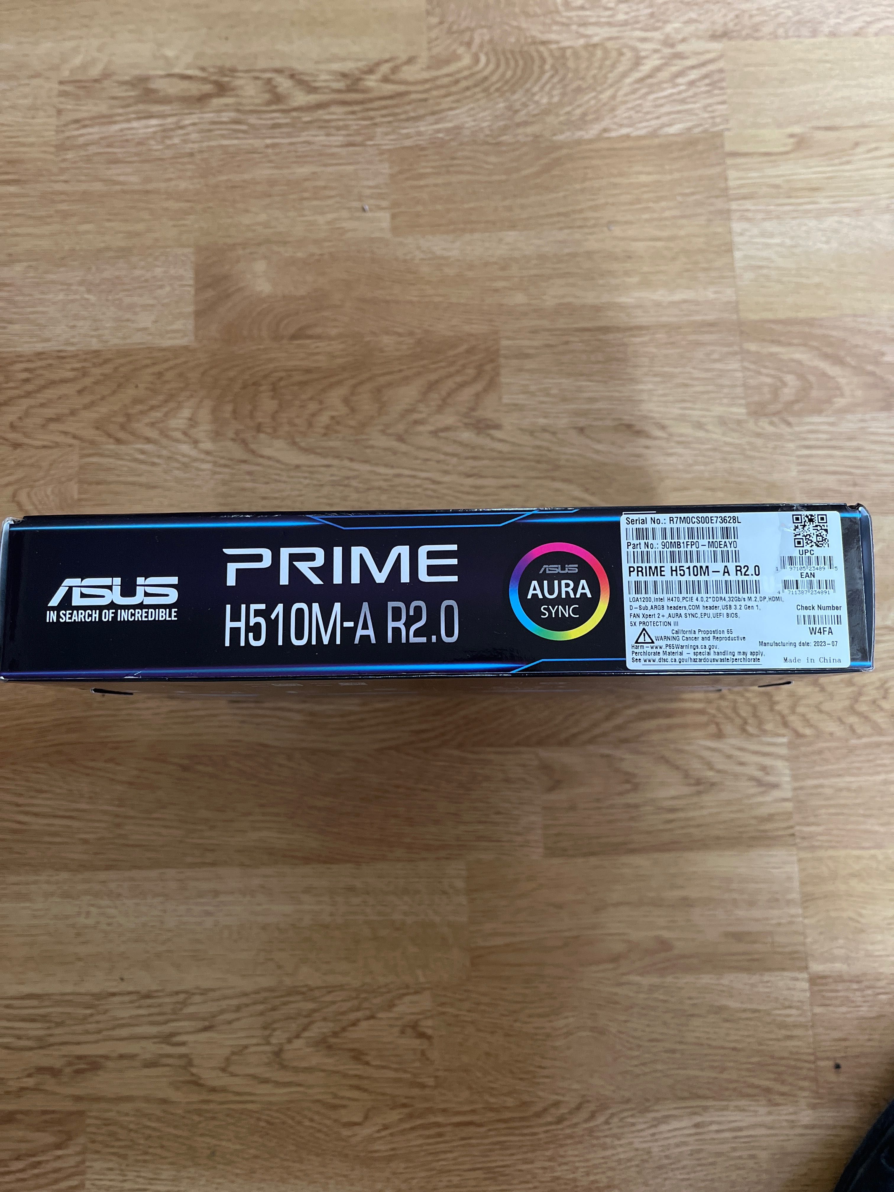 Материнська плата ASUS PRIME H510M-A R2.0