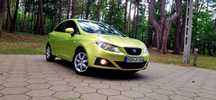 Seat Ibiza OKAZJA-MEGA KOLOR-Niemcy-klima działa felga alu-tempomat-serwis