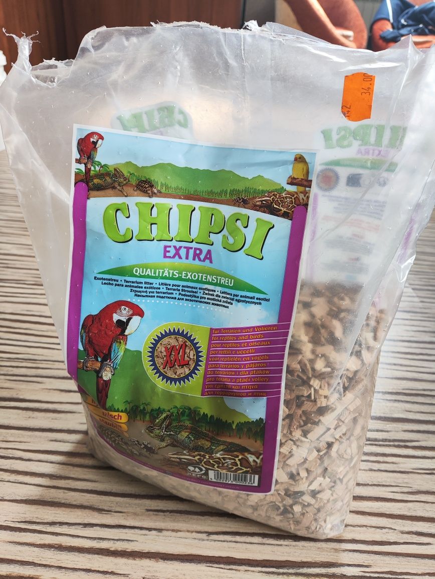 Podłoże drewienka bukowe chipsi extra