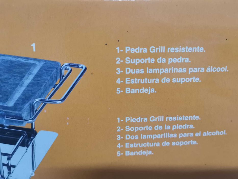 Conjunto Pedra para Grelhar - NOVA