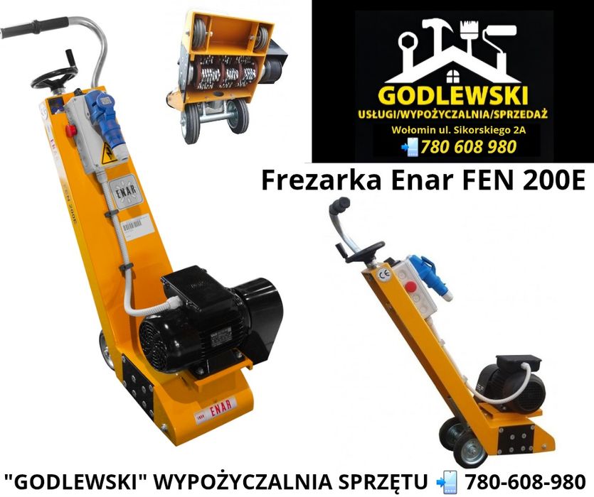 Wypożyczalnia FREZARKA do Betonu asfaltu Kleju wynajem