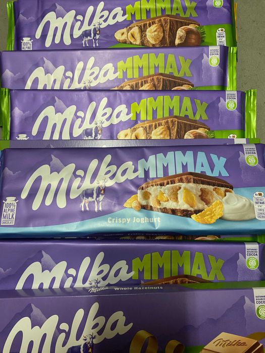 Duża czekolada Milka 14 sztuk mmmax