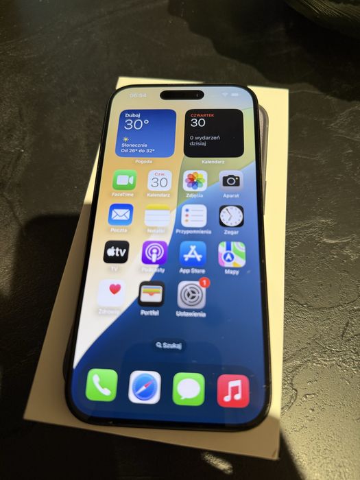 iPhone 15 Pro 128GB Black Titanium uzywany bdb 89% Wrocław