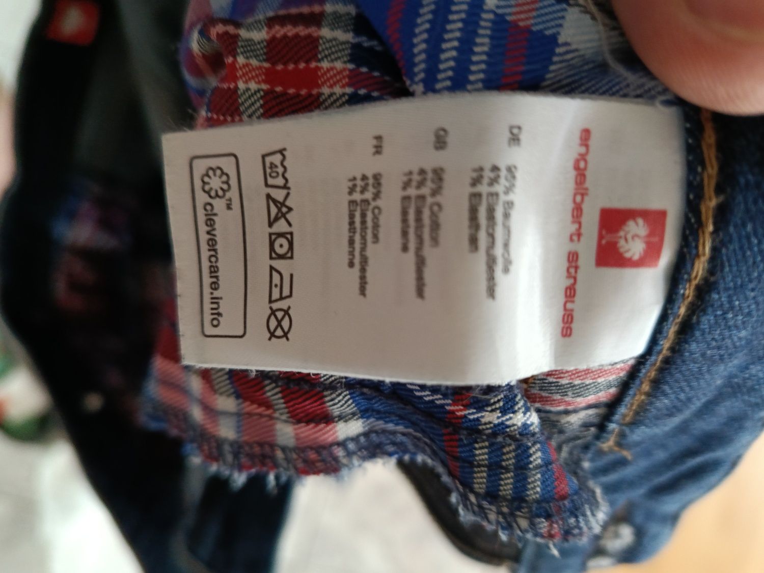 Strauss fajne jeansy męskie model Slim rozmiar XL, 54