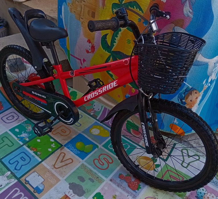 Продам дитячий спортивний велосипед на 20 дюймів Cross Ride почтиновий