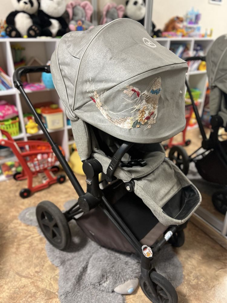 Коляска Cybex priam koi 2 в 1 + зимовий комплект koi
