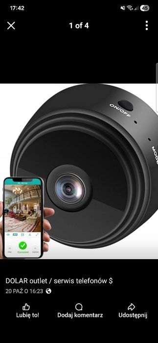 Mini kamerka szpiegowska