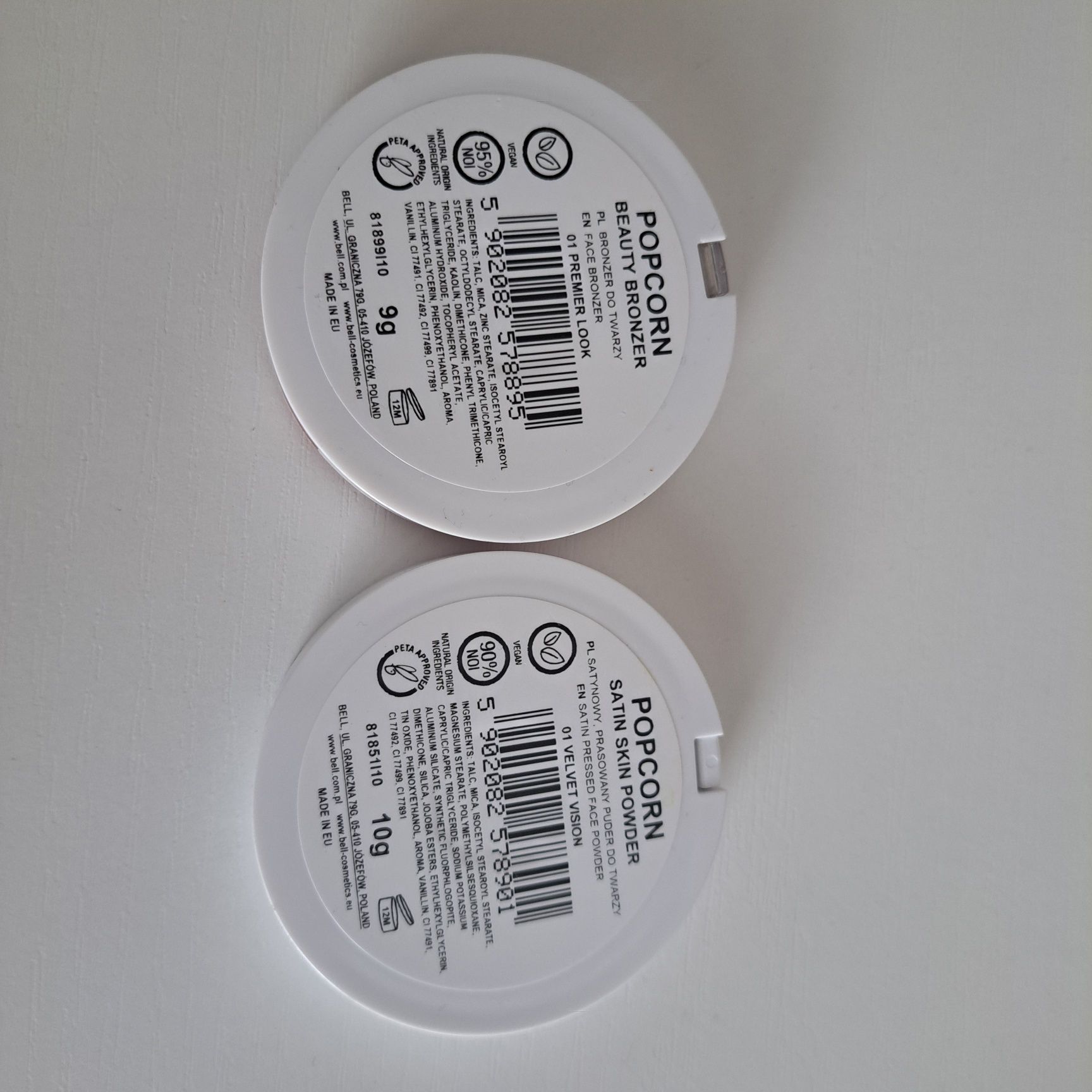 Zestaw puder i bronzer Bell
