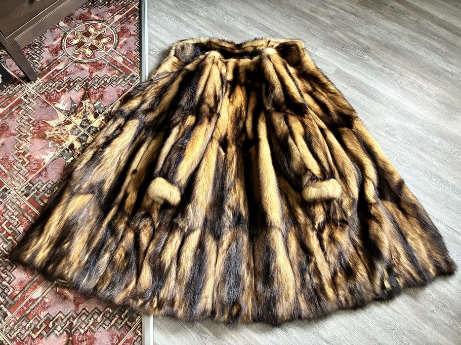 Futro naturalne maxi