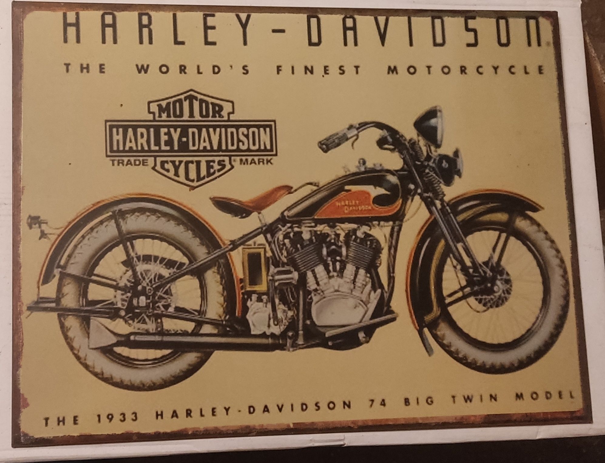 Szyld tablica Harley Davidson