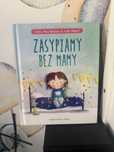 Zasypiamy bez mamy, książka jak nowa