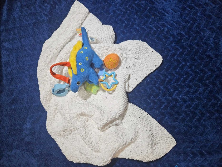 Koc kocyk bawełniany ręcznie robiony