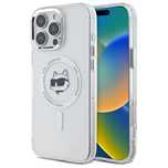 Karl Lagerfeld KLHMP16LHLSCHH iPhone16 Pro 6.3" biały/white hardcase